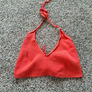 Free People Knit Halter Top